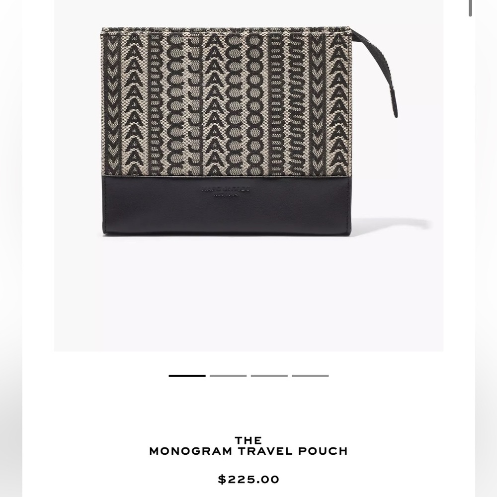 Marc Jacobs Monogram Travel Pouch